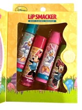 4pc Set Disney LIP SMACKER Minnie Mouse  Daisy Duck Balms Best Flavor Forever