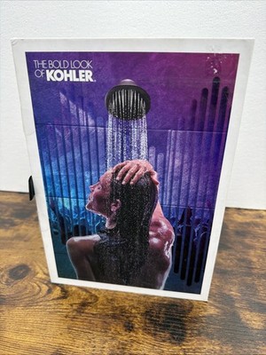 Kohler Moxie 1.75 GPM Showerhead Wireless Bluetooth Shower Speaker Harmon Kardon
