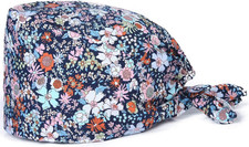 Adjustable Working Cap,Elastic Tie-Back Scrub Cap, Unisex, One Size Multiple ...