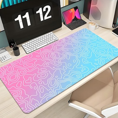 40*90cmcolor lines Strata Liquid 120X60cm47.2X23.62inch Creative Mouse Pad D