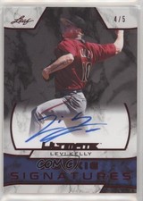 2019 Leaf Ultimate Rookie Signatures Red 4/5 Levi Kelly #RS-LK1 Auto 2a9