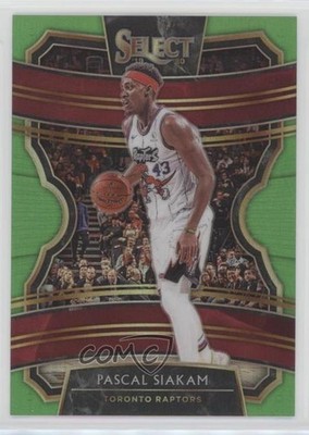 2019-20 Panini Select Concourse Neon Green Prizm 30/75 Pascal Siakam #89 6kg