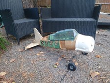 RC plane Westland Lysander wooden part built 98cm Long