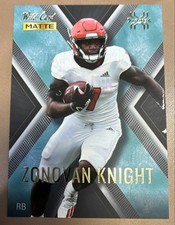 2022 Wild Card MATTE - X-Plode Zonovan Knight #MXP-50 Black-Blue X (RC)