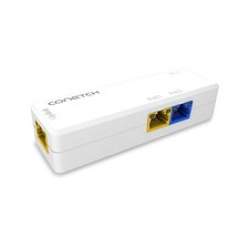 3 Port PoE Splitter, 1 in 2 Out PoE Extender, IEEE 802.3af/at/bt PoE Powered,...