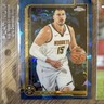 Topps 2025-26 Chrome Sapphire Nikola Jokić #25 Denver Nuggets Basketball Card