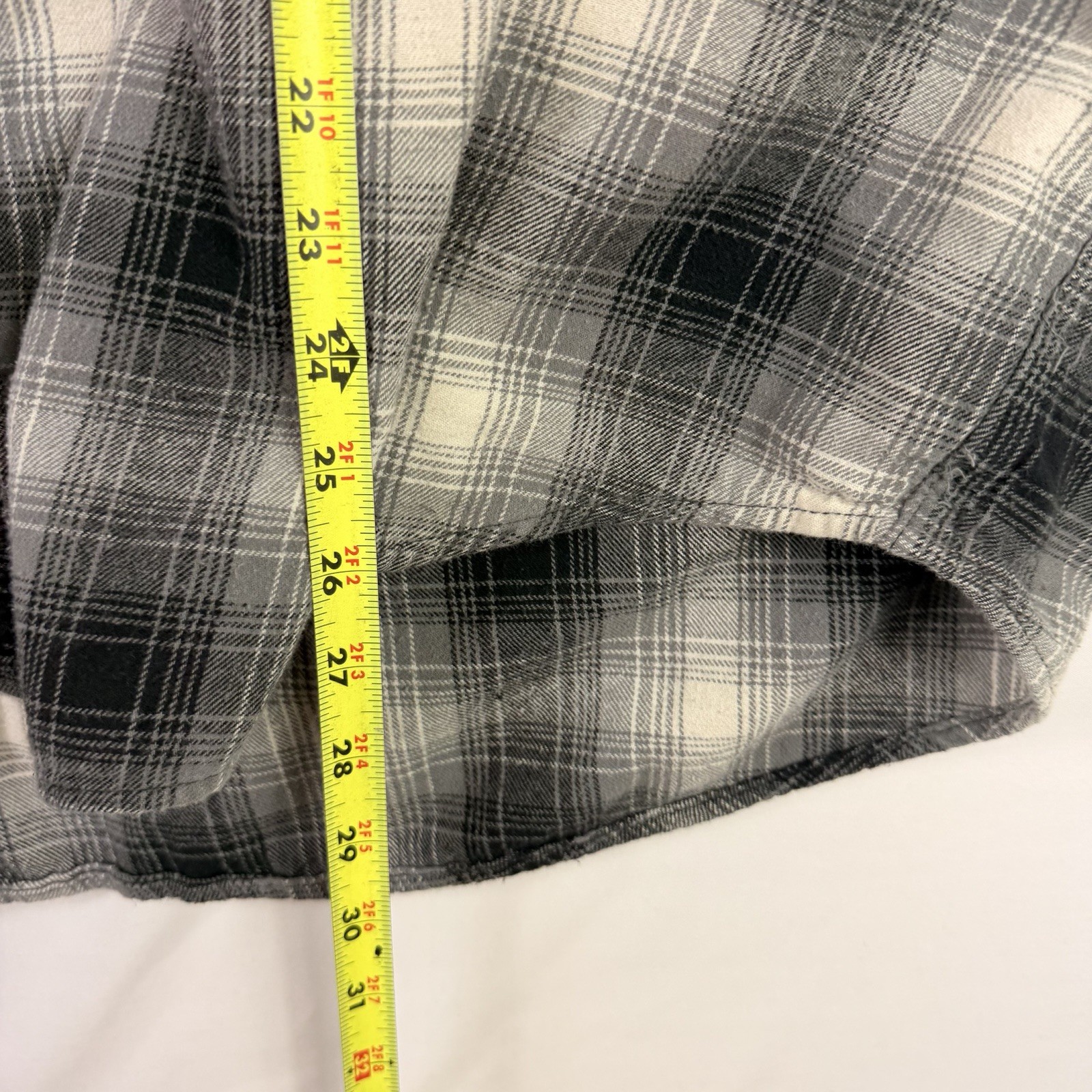 Men’s Basic Editions Button Down Chest Pocket Pla… - image 8