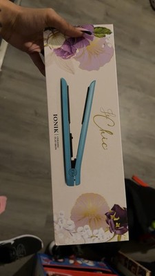 Le Chic Ionik Ceramic Flat Iron Hair Straightener Blue Professional Styling Tool