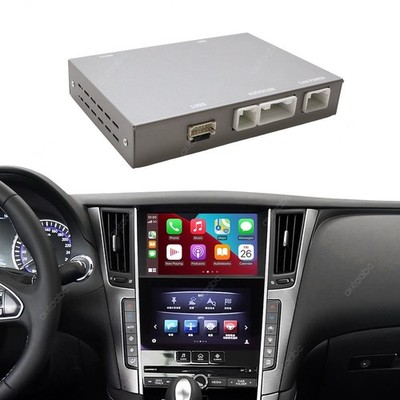 Wireless Apple CarPlay Android Auto Interface Fit for Infiniti Q50 Q60 2015-2019