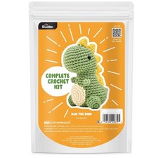 Bucilla Amigurumi Kit-5" - T-Shirt Yarn Dino