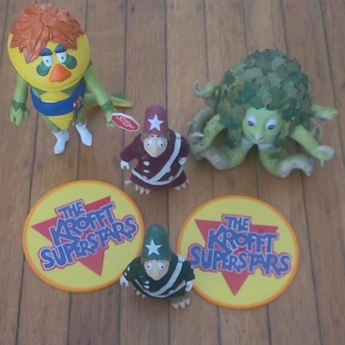 Living Toyz The Krofft Superstars Collectible Figures Set Stop Sign 2000