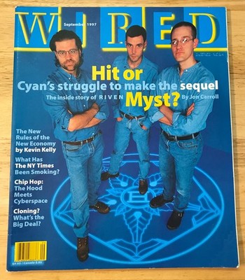 WIRED Magazine September 1997 Inside Story Of RIVEN