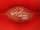 Ray Lewis Signed Super Bowl NFL Football W/ SB XXXV MVP Beckett 3W303005