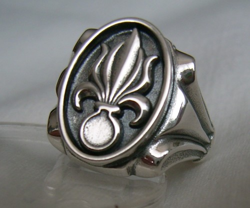 Fingerring Legionärsring franz. Fremdenlegion Silber 925