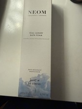 NEOM - Real Luxury Bath Foam (200ml) 100% Natural Fragrance Lavender Jasmine etc