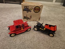 Vintage Ford Fancy Antique Auto Series Model T. Friction Powered Cars -Japan 