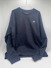 Under Armour Rival Fleece Crewneck Sweatshirt Men's Large Black