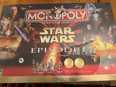 Monopoly Star Wars Episode 1, Sammlerausgabe von Parker/Hasbro (neuwertig)
