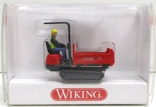 Wiking 1/87 669 01 28 Neuson Track Dumper rot - OVP (Spur H0)(85-30)