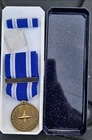 Vintage Blank Military Bronze Star Medal 3pc  ARMY Vietnam &  NATO ISAF 2 pc Lot