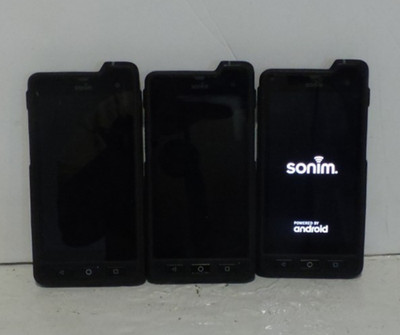 SONIM XP8800 XP8 PHONE 3PCS SOLD AS A LOT
