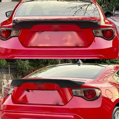 Fibra Carbonio Spoiler Posteriore per Auto per Toyota GT86 Subaru BRZ 2015-2019,Alettone Tetto Posteriore Ala Spoiler per Cofano Bagagliaio Modifica Accessori
