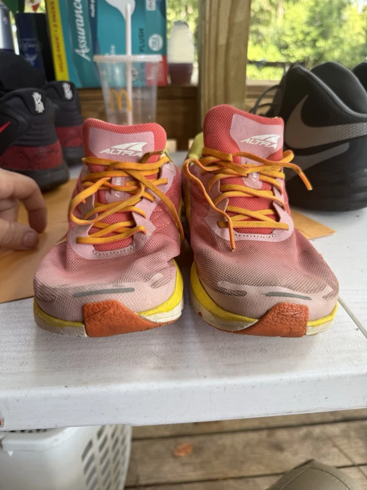 Zapatillas deportivas Altra Rivera 2 talla 10,5 para mujer rosa/amarillo Foto 4 de 4