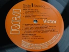Elvis Presley HITS OF THE 70'S 1974 UK LP 1st Press A-1E / B-1E PLAYS MINT HEAR