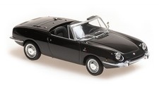 Fiat 850 Sport Spider 1968 black diecast modelcar 940121231 Maxichamps 1:43