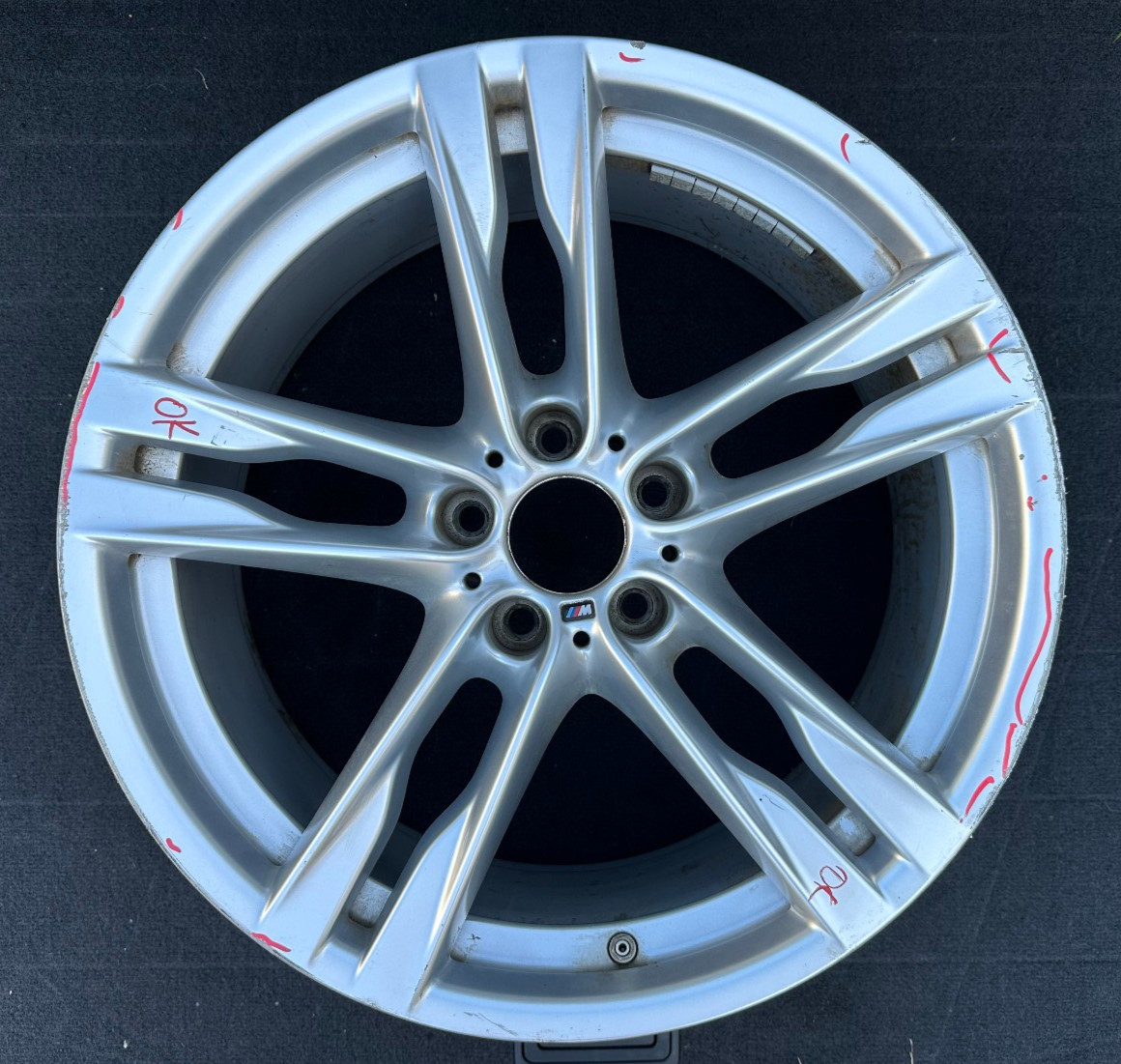 2011 - 2016 GENUINE BMW 373M STYLE 20X8.5 FRONT WHEEL RIM 20" OEM 7843715