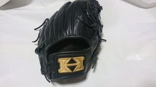 HIG High Gold Adult Hardball Infield Glove, Embroidered, Used