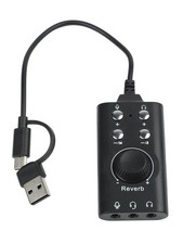 Efficient USB Sound Card 7 1 Surround Sound for Headsets and Audio Devices
