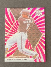 Trent Grisham 2021 Mosaic FOTL Pink Swirl #ed 1/10