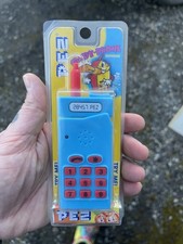 Cool Retro 1980’s/90’s Pez Dispenser Cell Phone New On Blister Card Never Opened