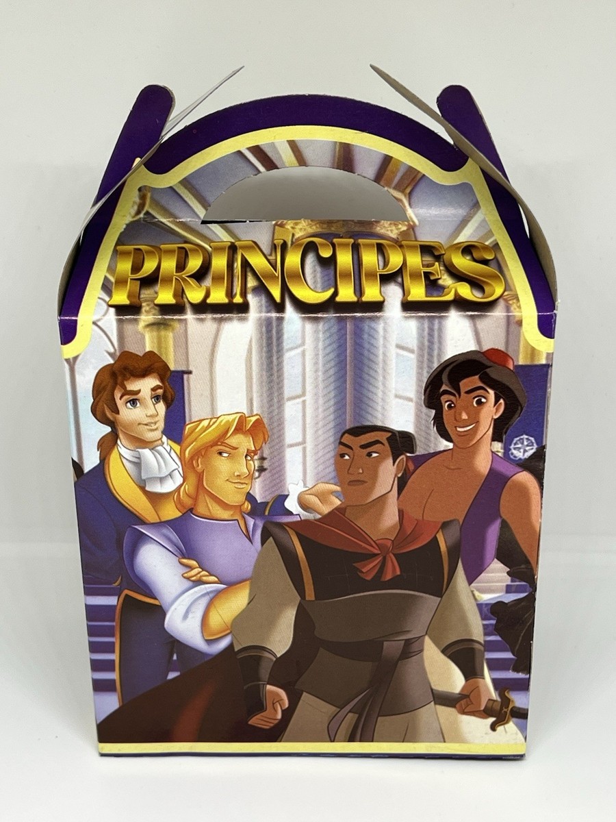 10 ct. Pack - PRINCES Candy Boxes / 10 Cajitas para fiesta de