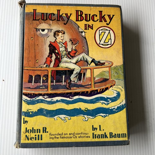 1942 HC Lucky Bucky in OZ - L. Frank Baum - Reilly & Lee - John R. Neill