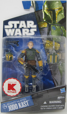 Hasbro Star Wars Bounty Hunter Jodo Kast  Action Figure Kmart Exclusive