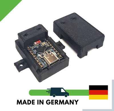 2x ESP32-C3 Board Gehäuse Case mit Befestigung USB-C PLA IoT DIY WIFI Bluetooth