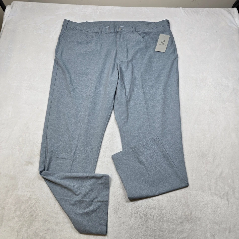 Pantalones de golf PGA TOUR Performance para hombre 42x32 grises que absorben la humedad UPF 50 $80 NUEVOS Foto 2 de 4