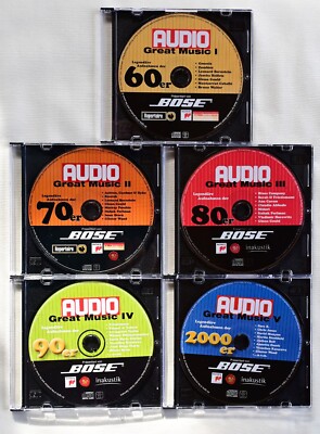 Audio - Great Music - Legendäre Aufnahmen Vol. 1-5