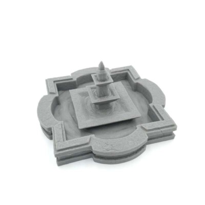 Wüstenbrunnen für Tatooine Sci-Fi Stadt Wargaming 3D gedrucktes Gelände Landschaft