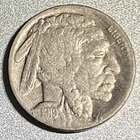 1919 S Buffalo Nickel. Full Horn Details. Holo-restored Coin (D)
