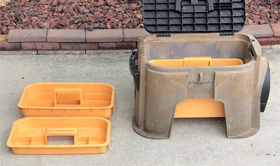 VINTAGE LASKO POWER TOOL BOX/SEAT/STEP | eBay