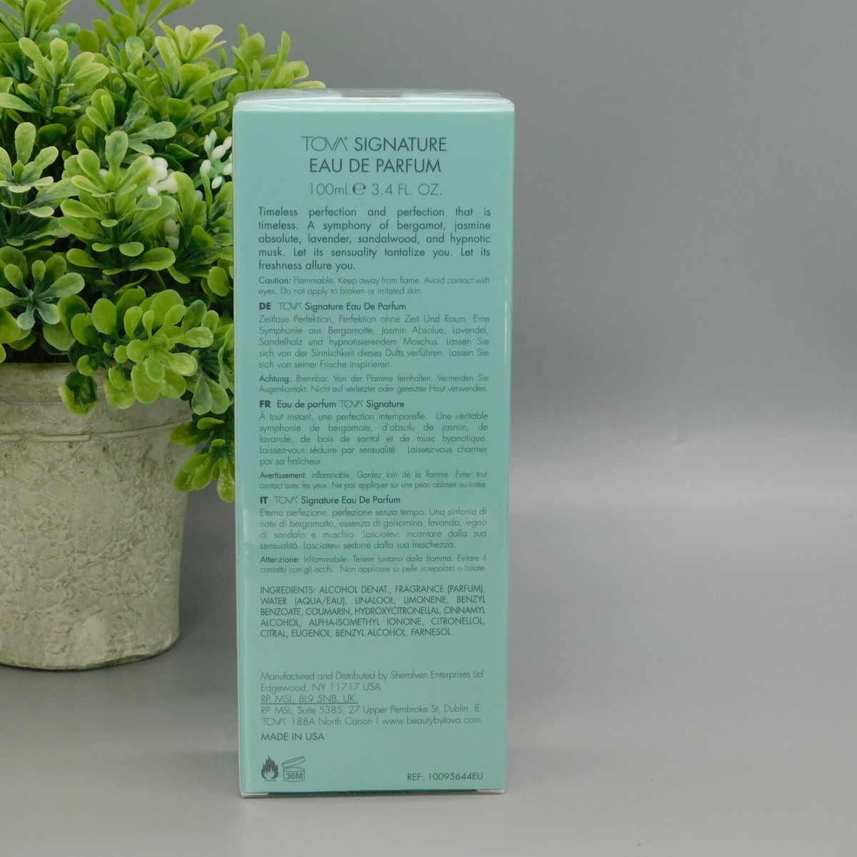 Tova Beverly Hills Signature Eau De Parfum Spray 3.4 oz New In Box