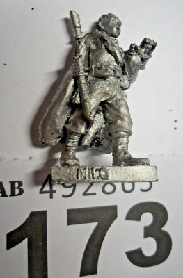 Warhammer 40k Imperiale Garde Geister Piper Milo Metall Militarum ohne Arm W174