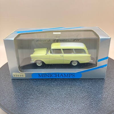 Minichamps 1/43 Opel Rekord P1 Caravan 1958-1960 yellow 430043210