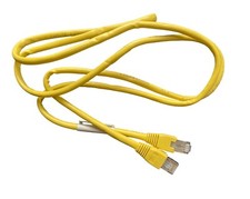 4 FT DSL Data Yellow Cable CAT 5E For CenturyLink, AT T Modems