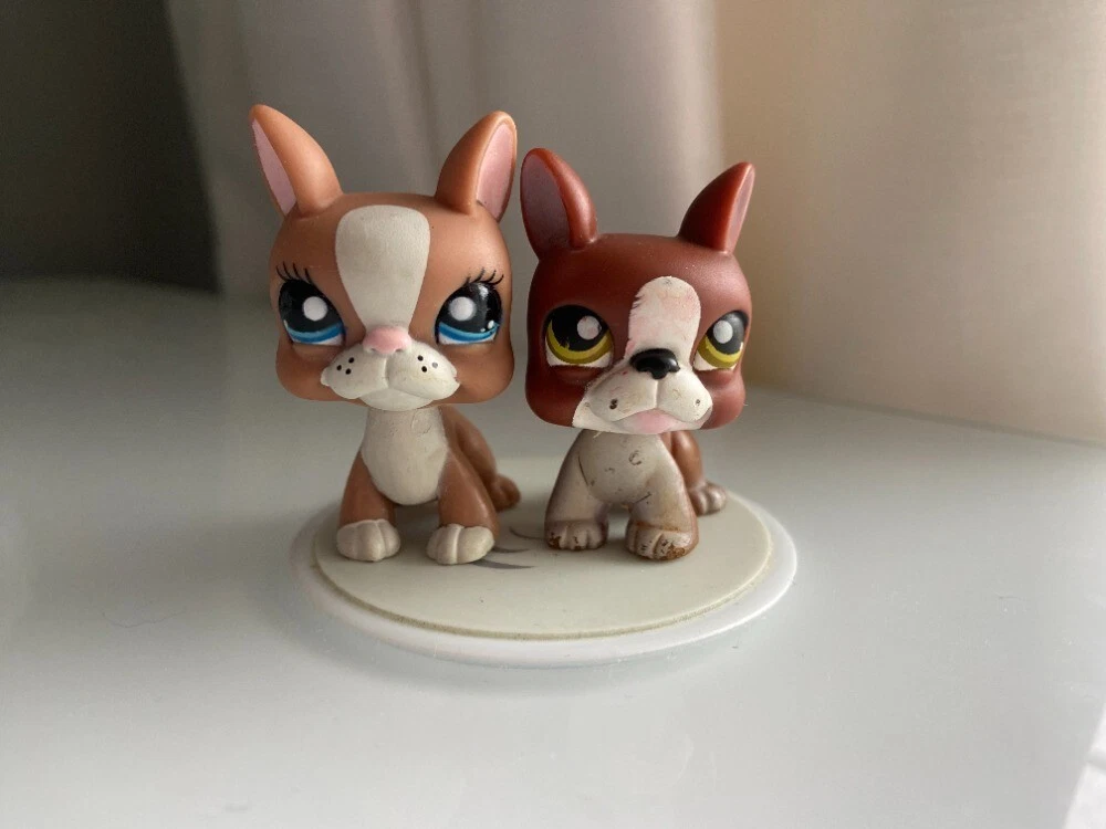 Littlest Pet Shop LPS 100 AUTHENTIC Boston Terrier 1380 Boston