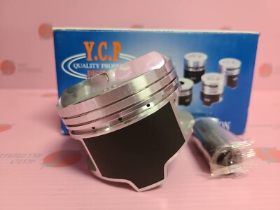 Single 82mm YCP B16 B18JDM High Compression Pistons For Acura