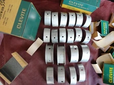 Nos 1956 1962 Chevrolet  235 261 L6 Engine STD Main Rod Bearing Set Clevite